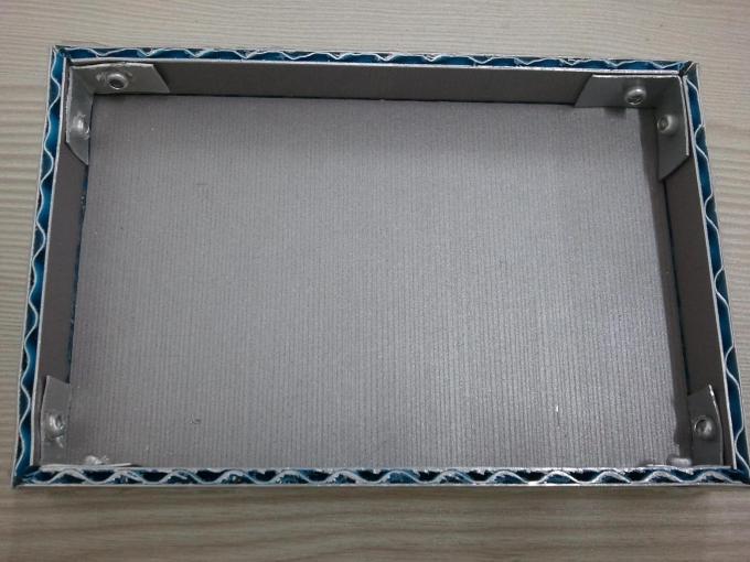 Pannelli di rivestimento esterni di alluminio della parete di sicurezza con alta forza di sbucciatura