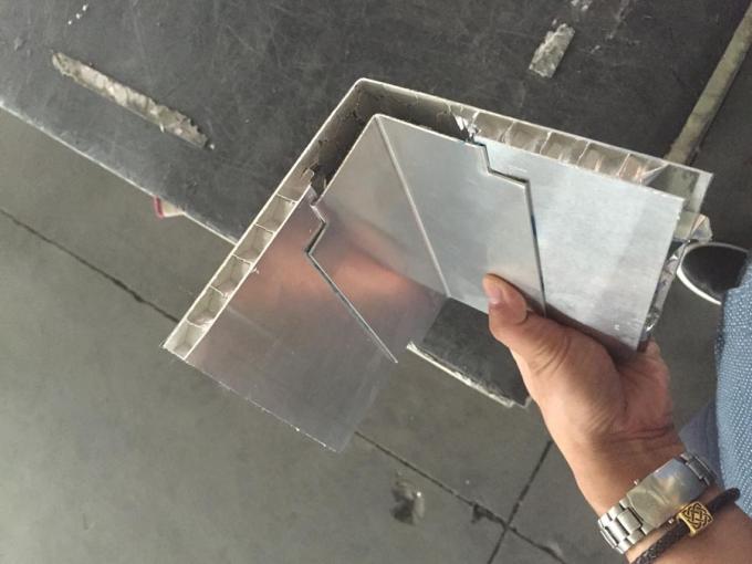 Il favo di alluminio d'argento riveste la resistenza di pannelli della corrosione antistatica di spessore di 12mm