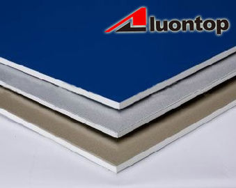 Porcellana Pannelli di rivestimento esterni di alluminio della parete di sicurezza con alta forza di sbucciatura fornitore