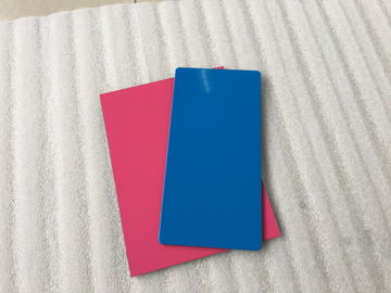 Porcellana Pannelli compositi di alluminio di rosa/blu parete, pannelli di alluminio per le costruzioni  fornitore